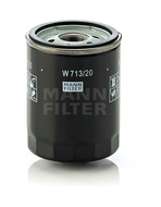 Olejový filter MANN FILTER W 713/20