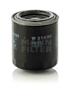 Olejový filter MANN FILTER W 814/80