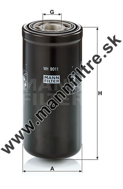 Filter hydrauliky MANN FILTER WH 9011