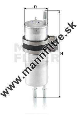 Palivový filter MANN FILTER WK 513/4