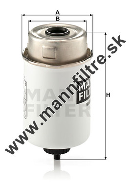 Palivový filter MANN FILTER WK 8015