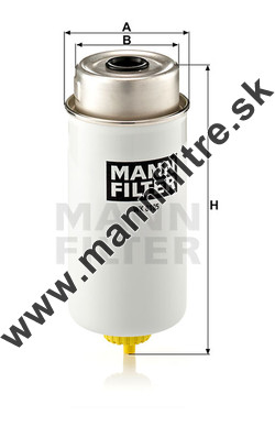 Palivový filter MANN FILTER WK 8105