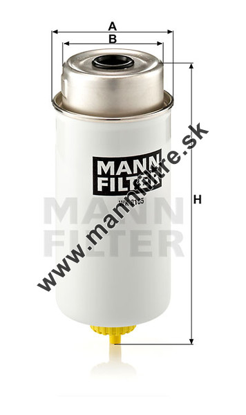 Filtro combustible MANN-FILTER WK 8105 al mejor precio Filtro combustible MANN-FILTER WK 8105 al mejor precio