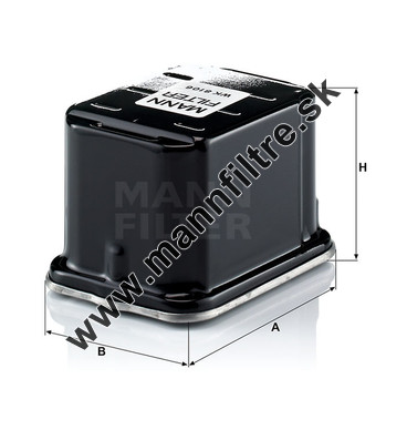 Palivový filter MANN FILTER WK 8106
