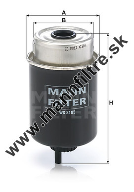 Palivový filter MANN FILTER WK 8185