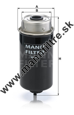Palivový filter MANN FILTER WK 8187