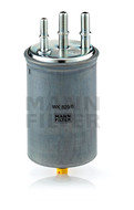 Palivový filter MANN FILTER WK 829/6