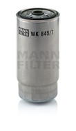 Palivový filter MANN FILTER WK 845/7