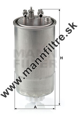 Palivový filter MANN FILTER WK 853/23