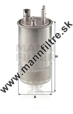 Palivový filter MANN FILTER WK 853/24