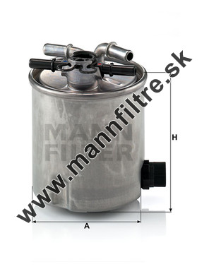 Palivový filter MANN FILTER WK 9007