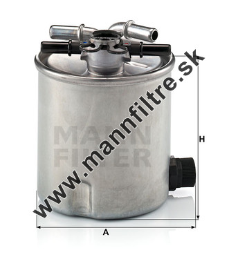 Palivový filter MANN FILTER WK 9008