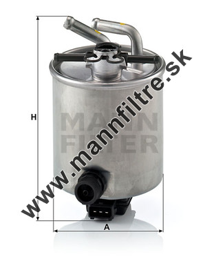 Palivový filter MANN FILTER WK 9011