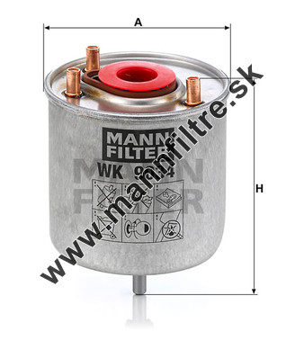 Palivový filter MANN FILTER WK 9034