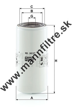 Palivový filter MANN FILTER WK 9037 x