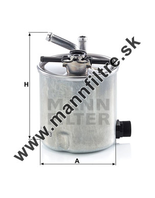 Palivový filter MANN FILTER WK 9043