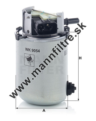 Palivový filter MANN FILTER WK 9054