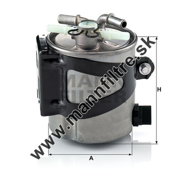 Palivový filter MANN FILTER WK 919/1