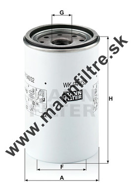 Palivový filter MANN FILTER WK 940/32 x