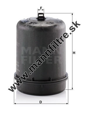 Olejový filter MANN FILTER ZR 9007 z