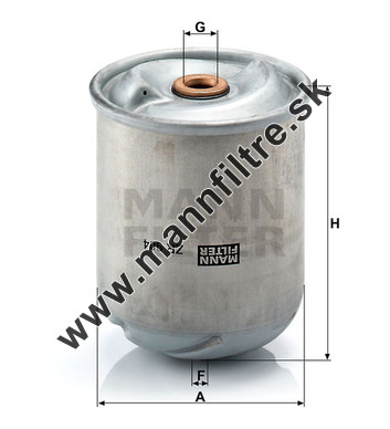 Olejový filter MANN FILTER ZR 904 x